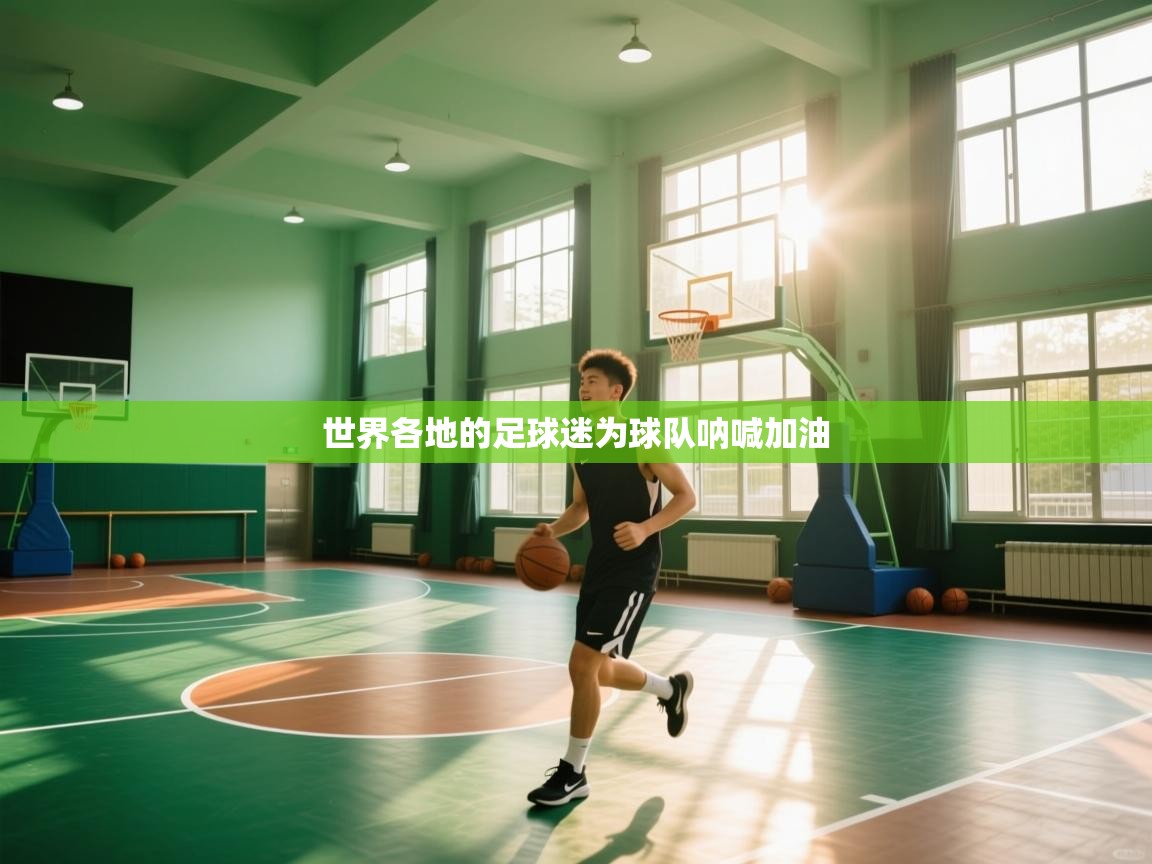 世界各地的足球迷为球队呐喊加油