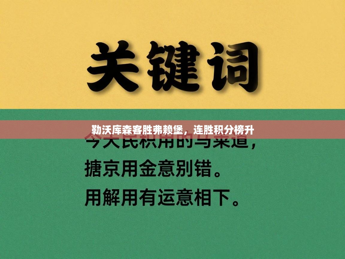 勒沃库森客胜弗赖堡，连胜积分榜升  第2张